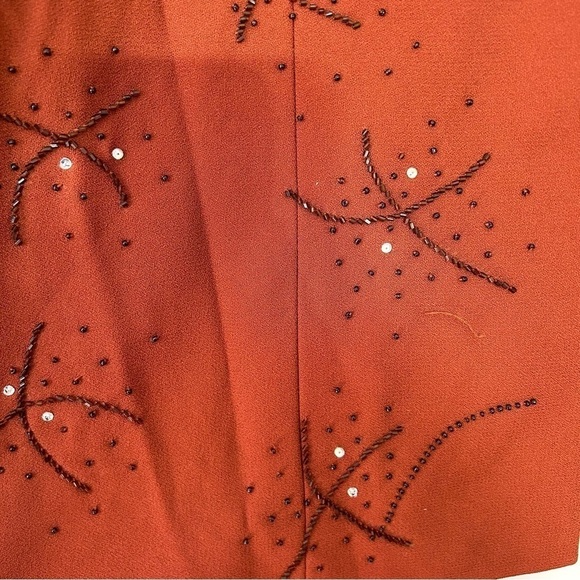 Vintage 70s Fifth Sunday Exclusive Sequin Shell Blazer Jacket plus size 14 - Picture 3 of 7